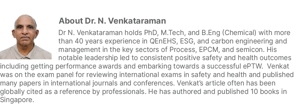 ￼About Dr. N. Venkataraman Dr N. Venkataraman holds PhD, M.Tech, and B.Eng (Chemical) with more than 40 years experie...