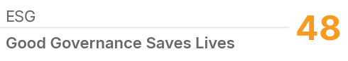 ESG,48,Good Governance Saves Lives
