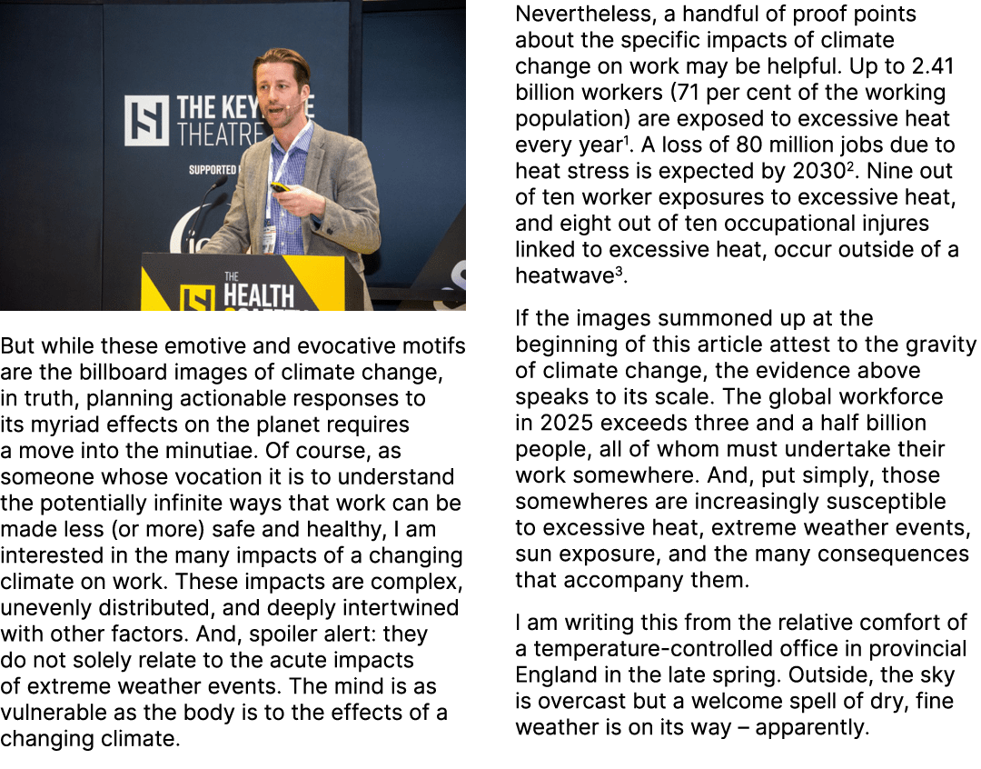 ￼ But while these emotive and evocative motifs are the billboard images of climate change, in truth, planning actiona...