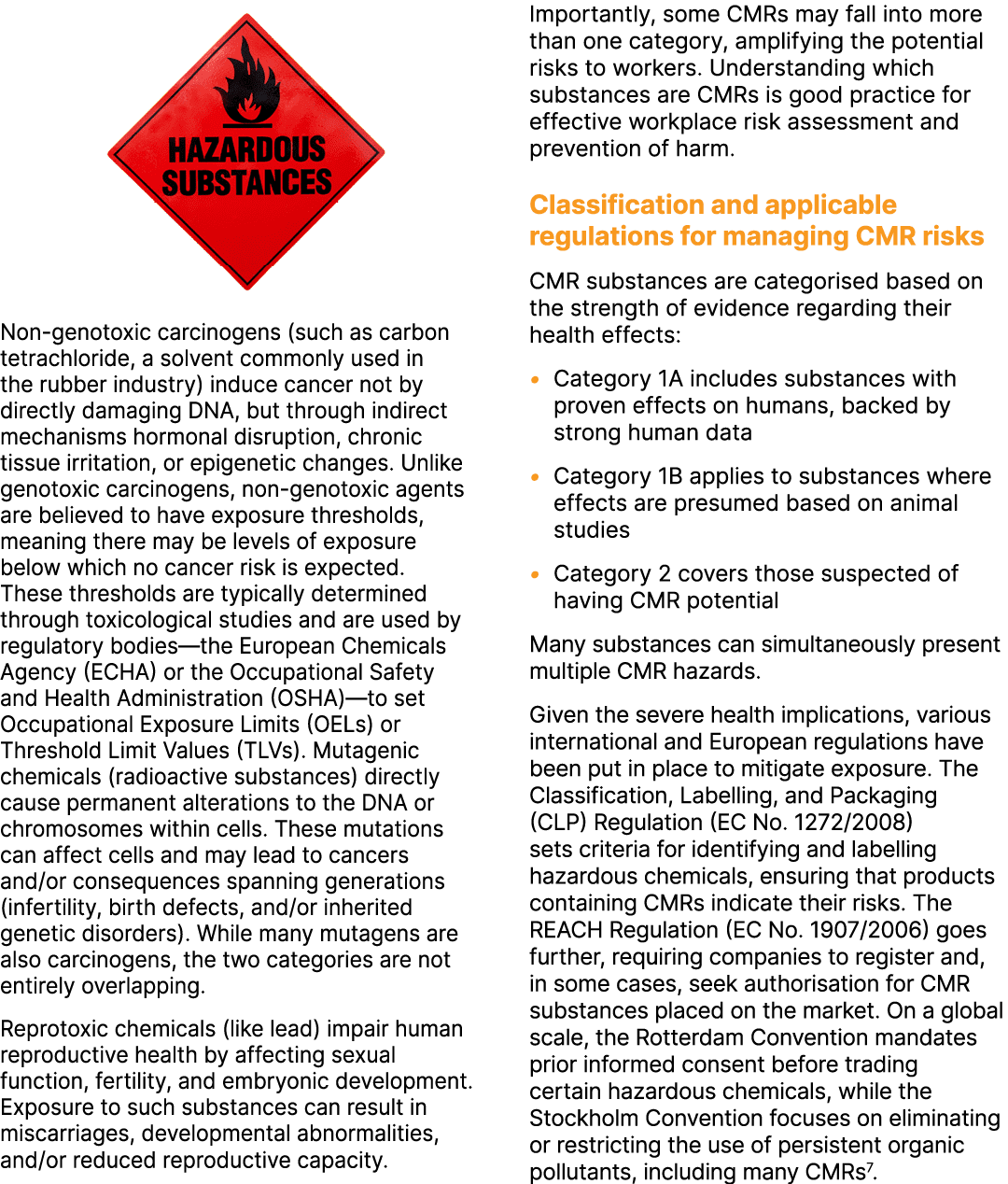 ￼ Non genotoxic carcinogens (such as carbon tetrachloride, a solvent commonly used in the rubber industry) induce can...