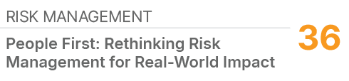 Risk Management,36,People First: Rethinking Risk Management for Real World Impact