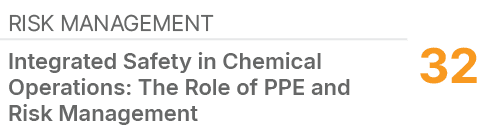 Risk Management,32,Integrated Safety in Chemical Operations: The Role of PPE and Risk Management