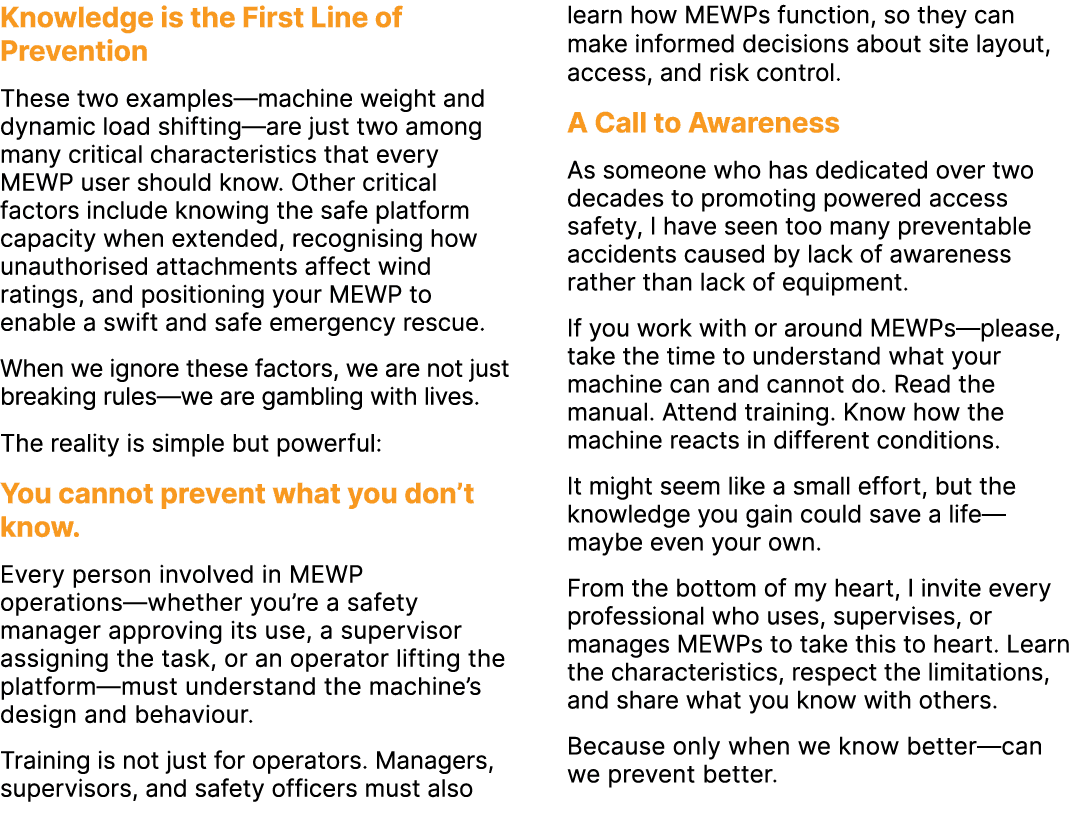 Knowledge is the First Line of Prevention These two examples—machine weight and dynamic load shifting—are just two am...