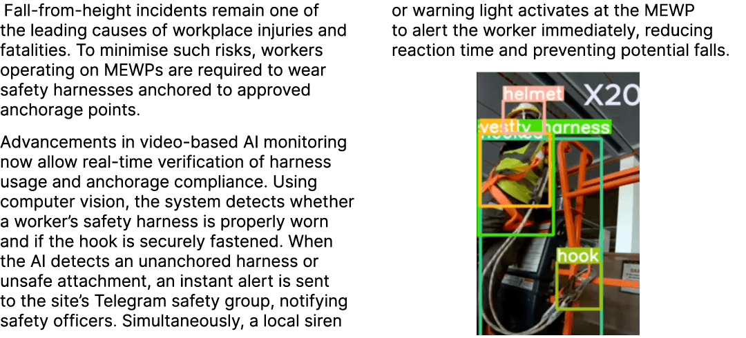  Fall from height incidents remain one of the leading causes of workplace injuries and fatalities. To minimise such r...