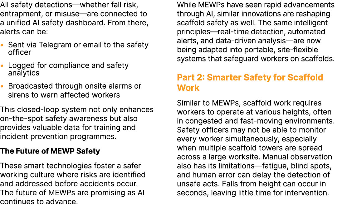 All safety detections—whether fall risk, entrapment, or misuse—are connected to a unified AI safety dashboard. From t...