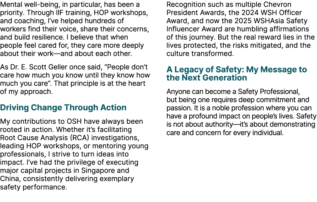 Mental well being, in particular, has been a priority. Through IIF training, HOP workshops, and coaching, I’ve helped...