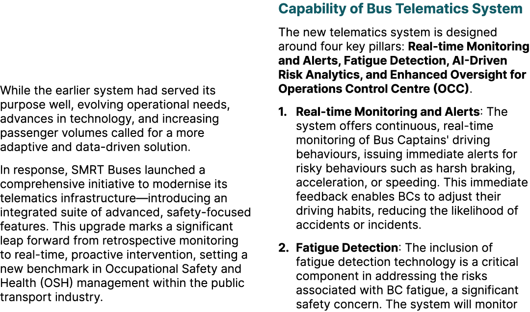  While the earlier system had served its purpose well, evolving operational needs, advances in technology, and increa...