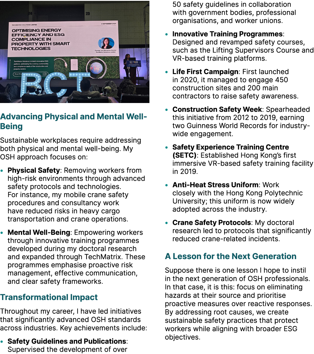 ￼ Advancing Physical and Mental Well Being Sustainable workplaces require addressing both physical and mental well be...