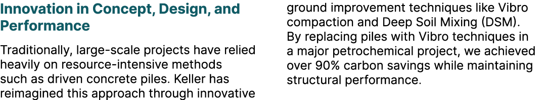 Innovation in Concept, Design, and Performance Traditionally, large scale projects have relied heavily on resource in...