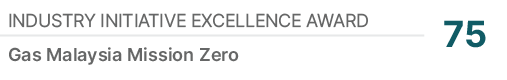 Industry Initiative Excellence Award,75,Gas Malaysia Mission Zero