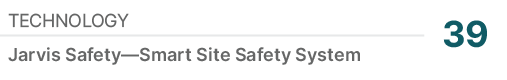 Technology,39,Jarvis Safety—Smart Site Safety System