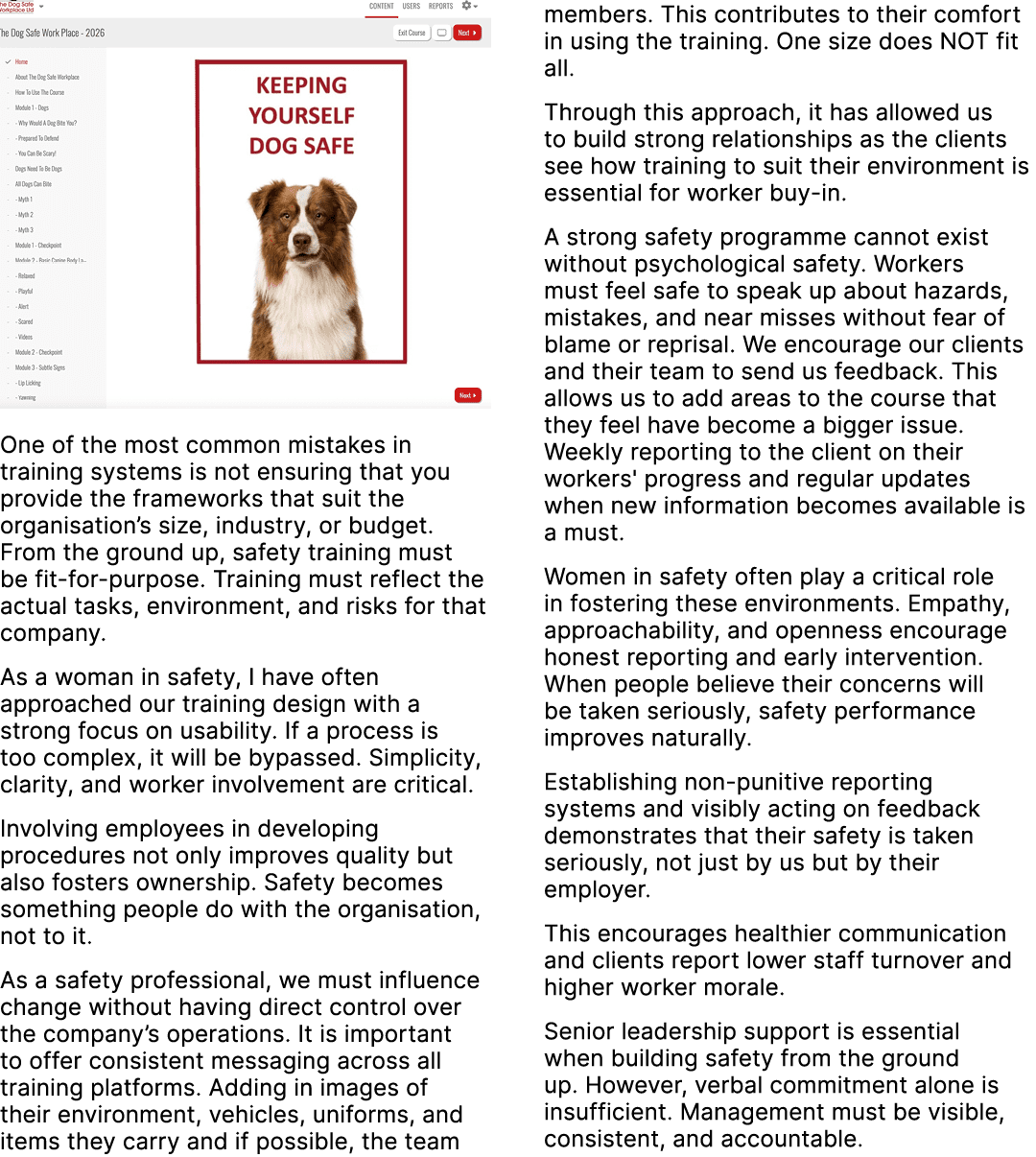 ￼ One of the most common mistakes in training systems is not ensuring that you provide the frameworks that suit the o...