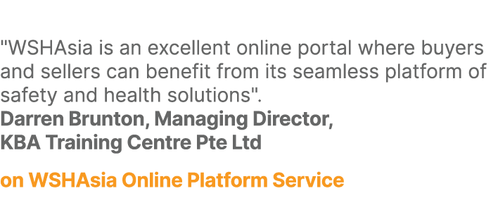 \“WSHAsia is an excellent online portal where buyers and sellers can benefit from its seamless platform of safety and...