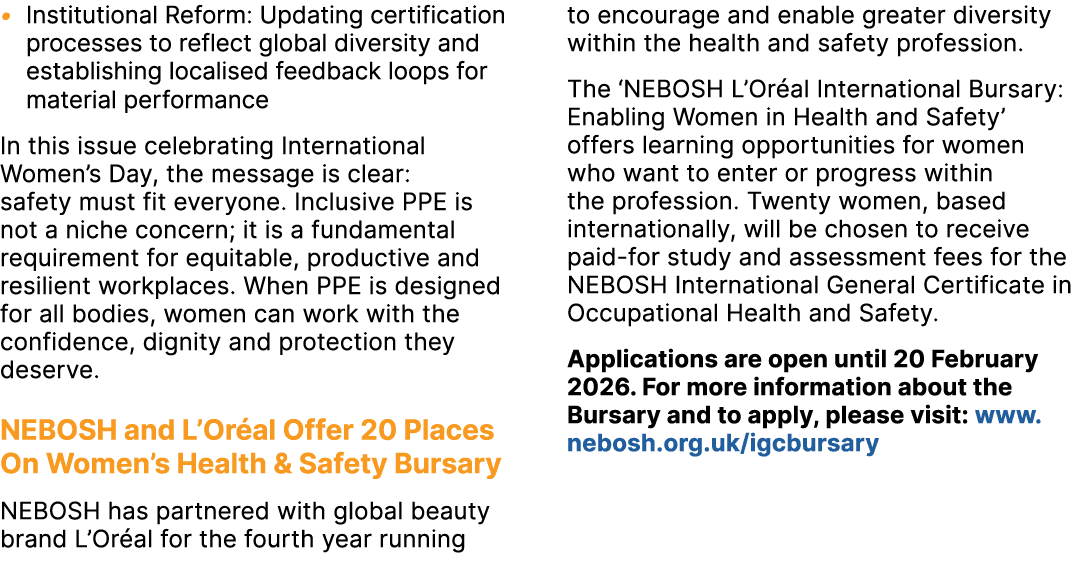 • Institutional Reform: Updating certification processes to reflect global diversity and establishing localised feedb...