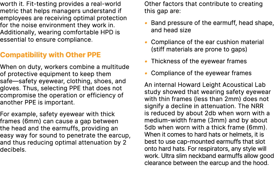 worth it. Fit testing provides a real world metric that helps managers understand if employees are receiving optimal ...