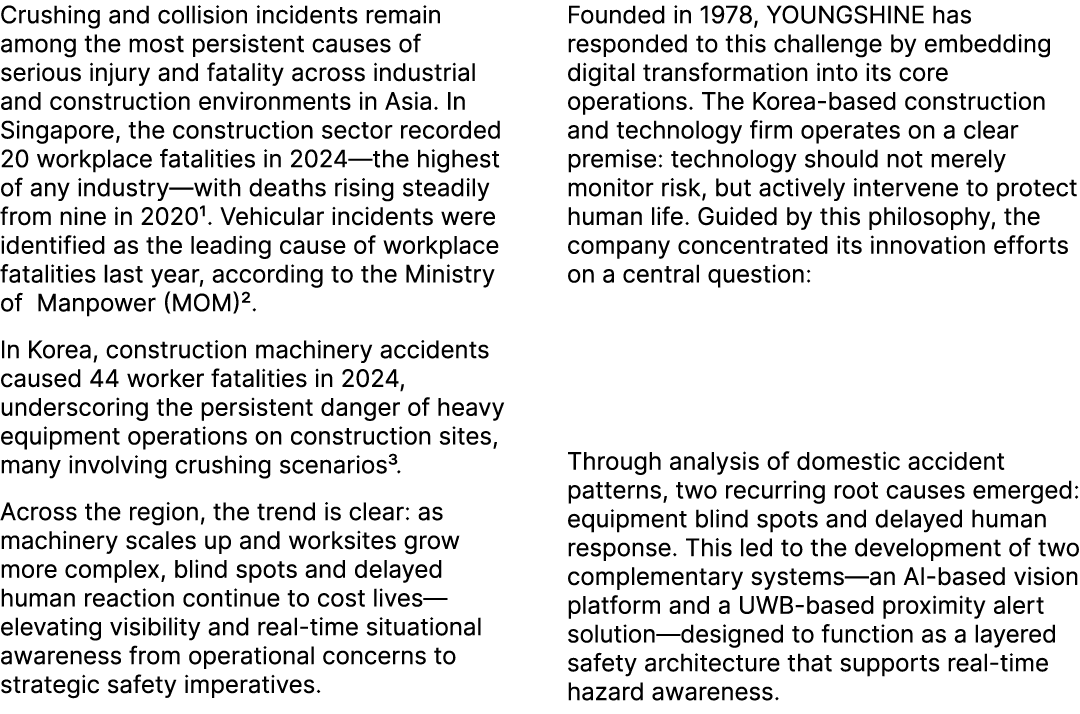 Crushing and collision incidents remain among the most persistent causes of serious injury and fatality across indust...