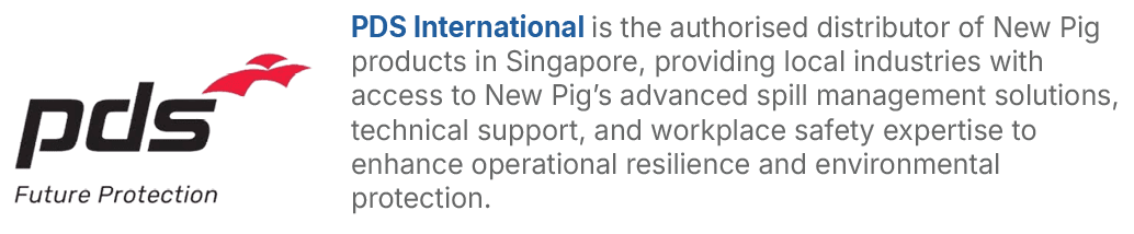 ￼PDS International is the authorised distributor of New Pig products in Singapore, providing local industries with ac...