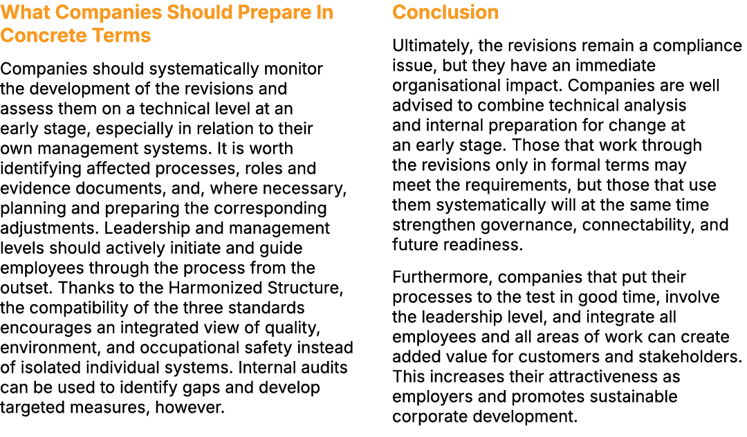 What Companies Should Prepare In Concrete Terms Companies should systematically monitor the development of the revisi...