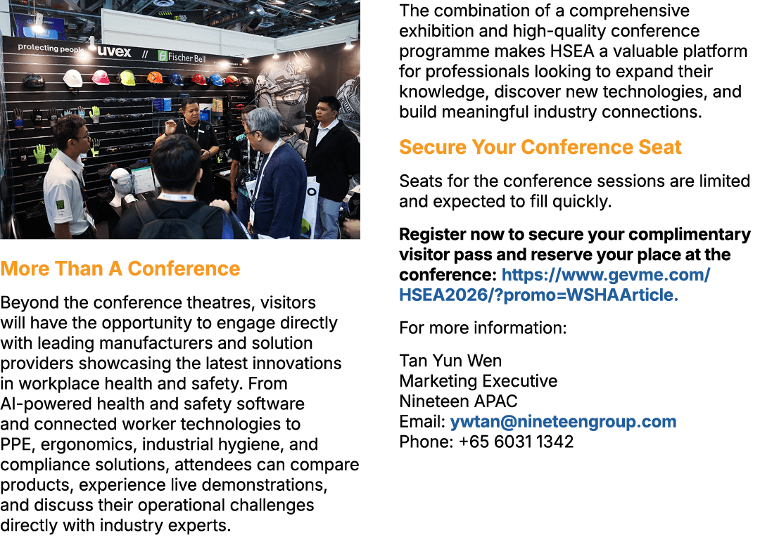 ￼ More Than A Conference Beyond the conference theatres, visitors will have the opportunity to engage directly with l...