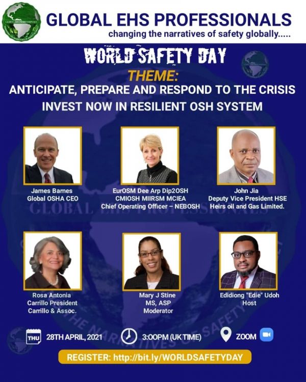 World Safety Day Global Prof EHS World of Safety and Health Asia Events