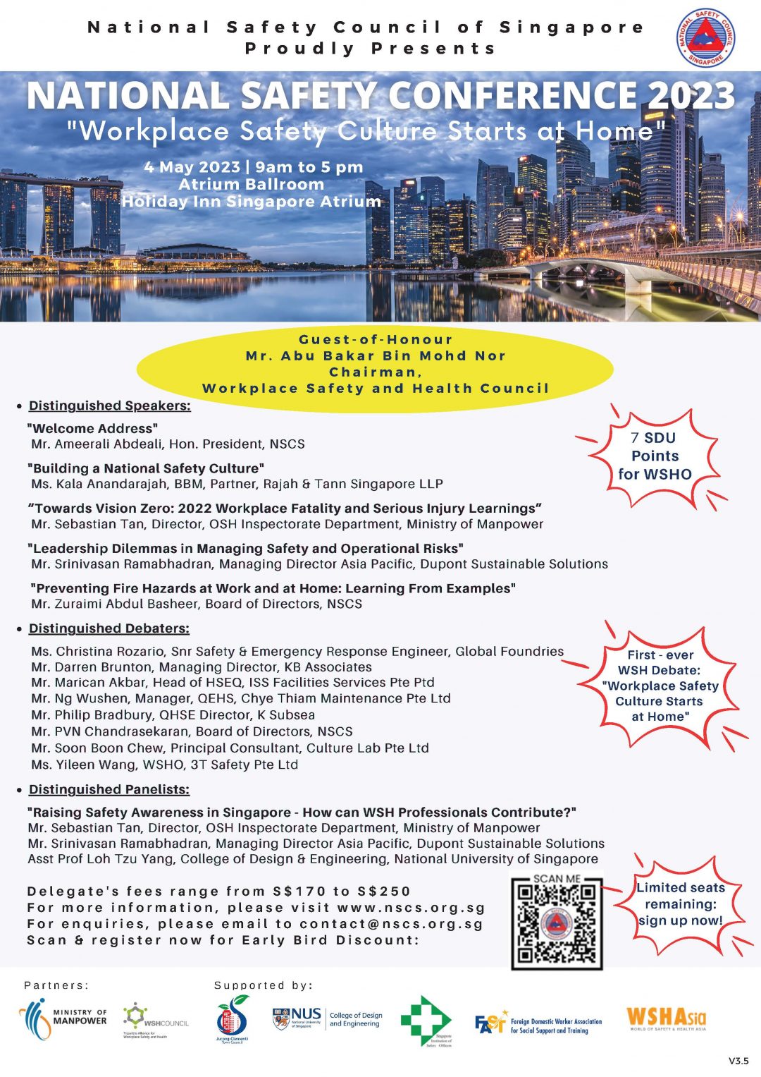 National Safety Conference 2023 World of Safety and Health Asia Events