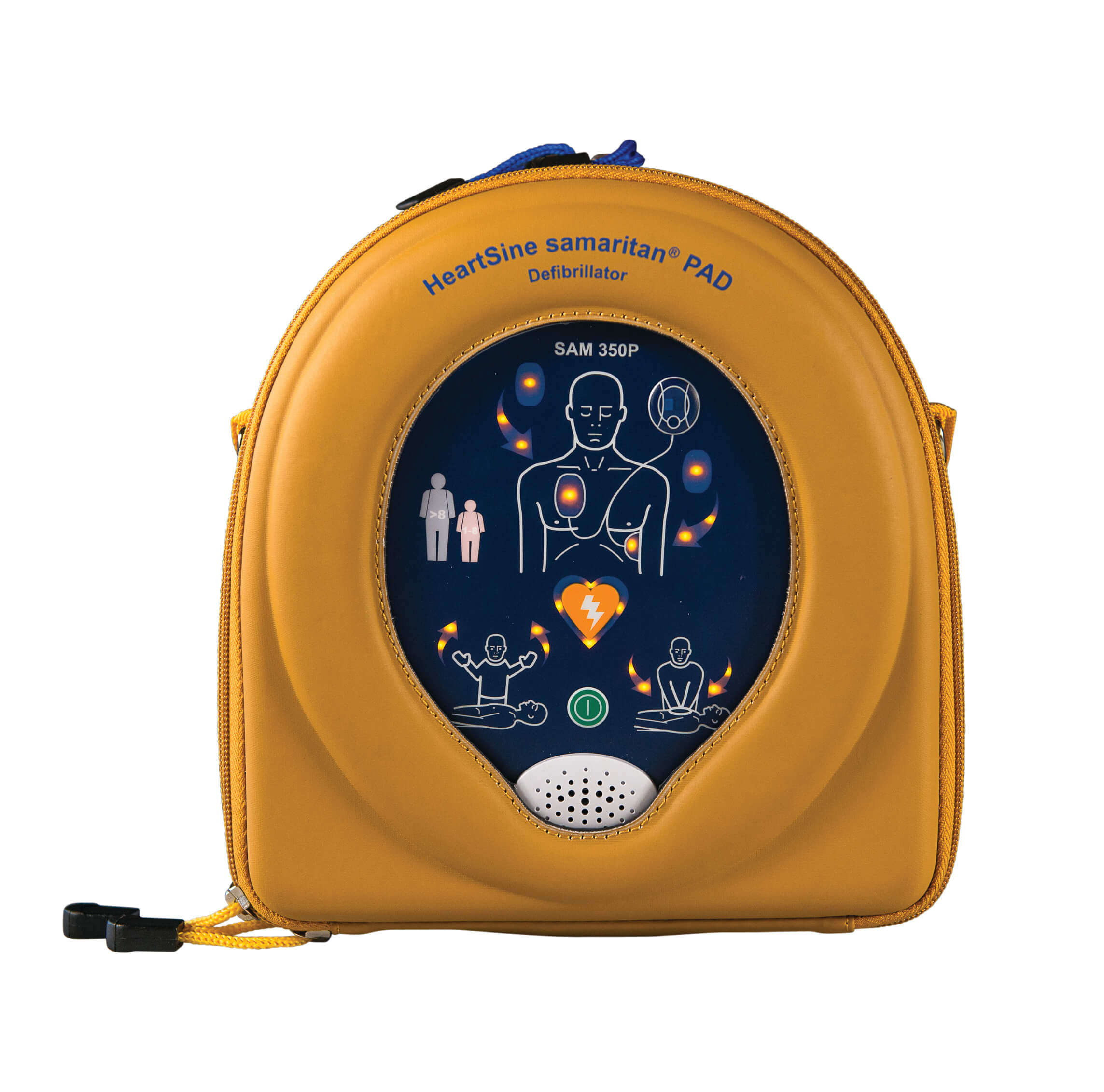 HeartSine AED 350P Defibrillator by HTM Medico in Singapore