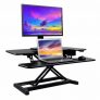 ERGOWORKS – EW-EMT107S – Electric Sit Stand Desk Converter (S Series)