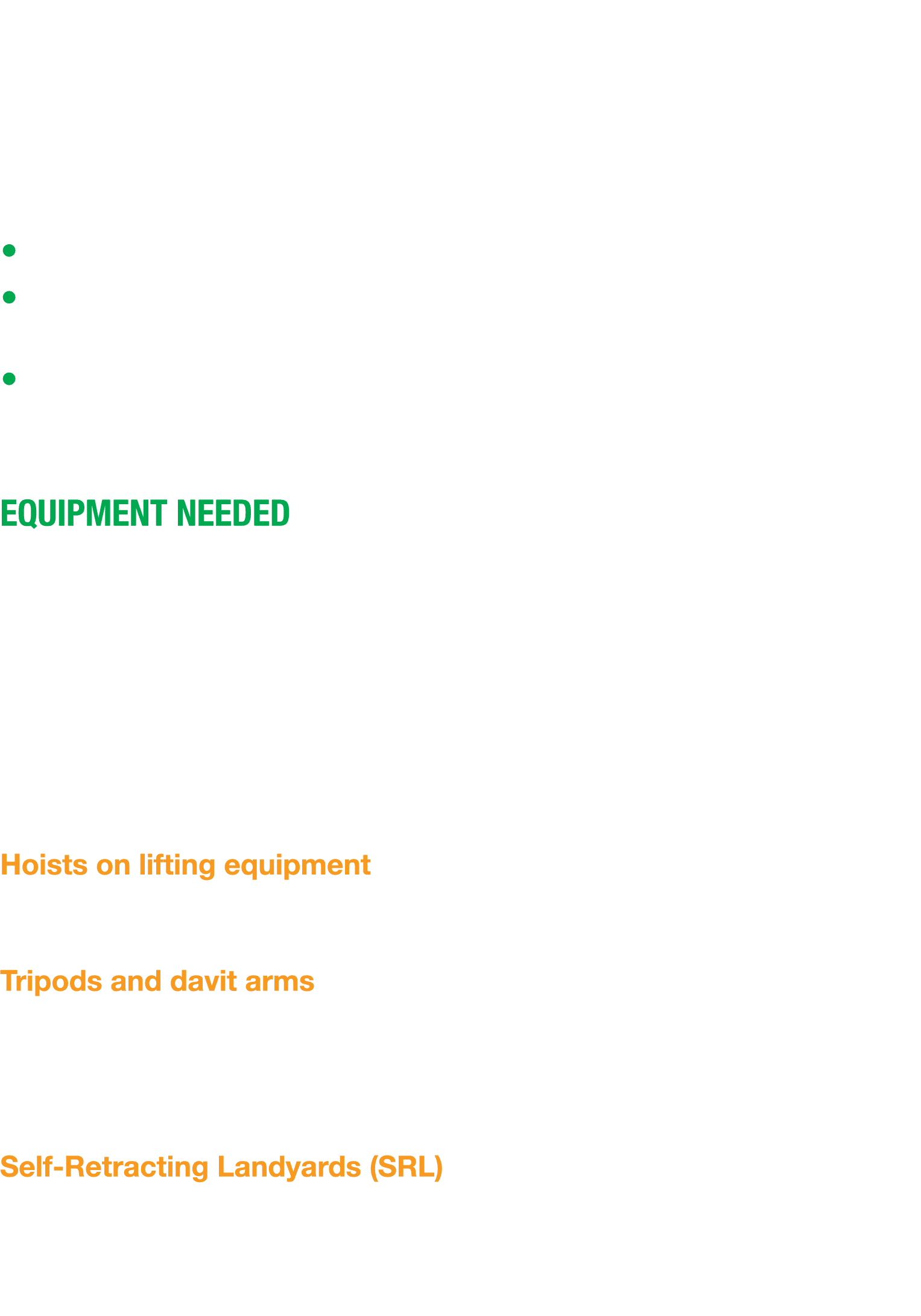 Prior to entry, risk & hazard assessment need to be completed.This includes identifying and understanding the environ...
