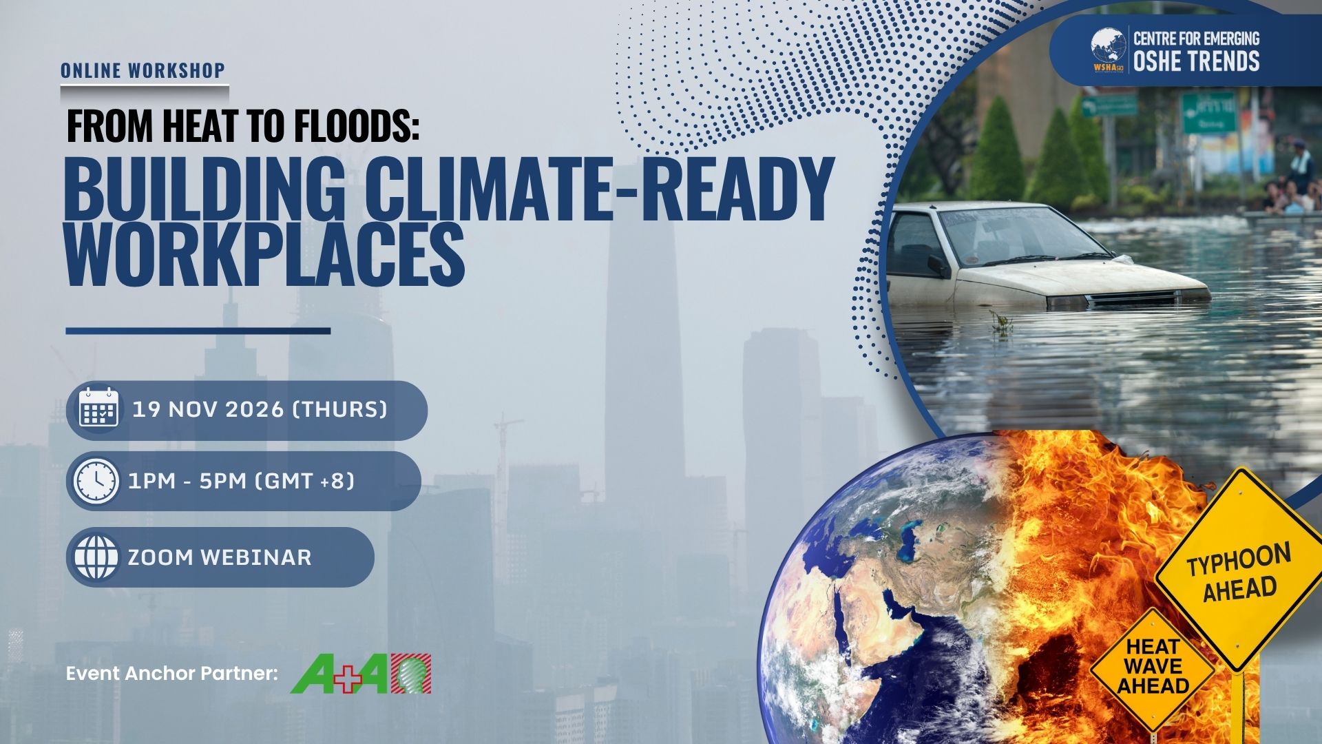 (Online Workshop) From Heat to Floods: Building Climate-Ready Workplaces
