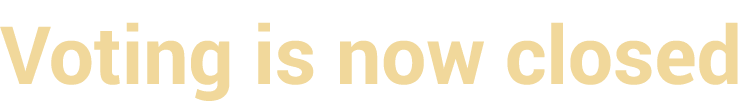 Voting is now closed