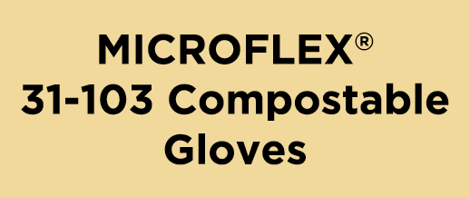 MICROFLEX® 31 103 Compostable Gloves
